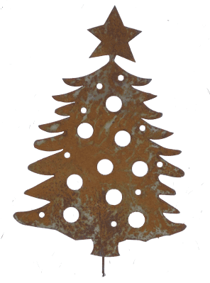 Rusted Christmas Tree